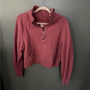 Lululemon Athletica Dusky Rose Pink Clay Scuba Hoodie